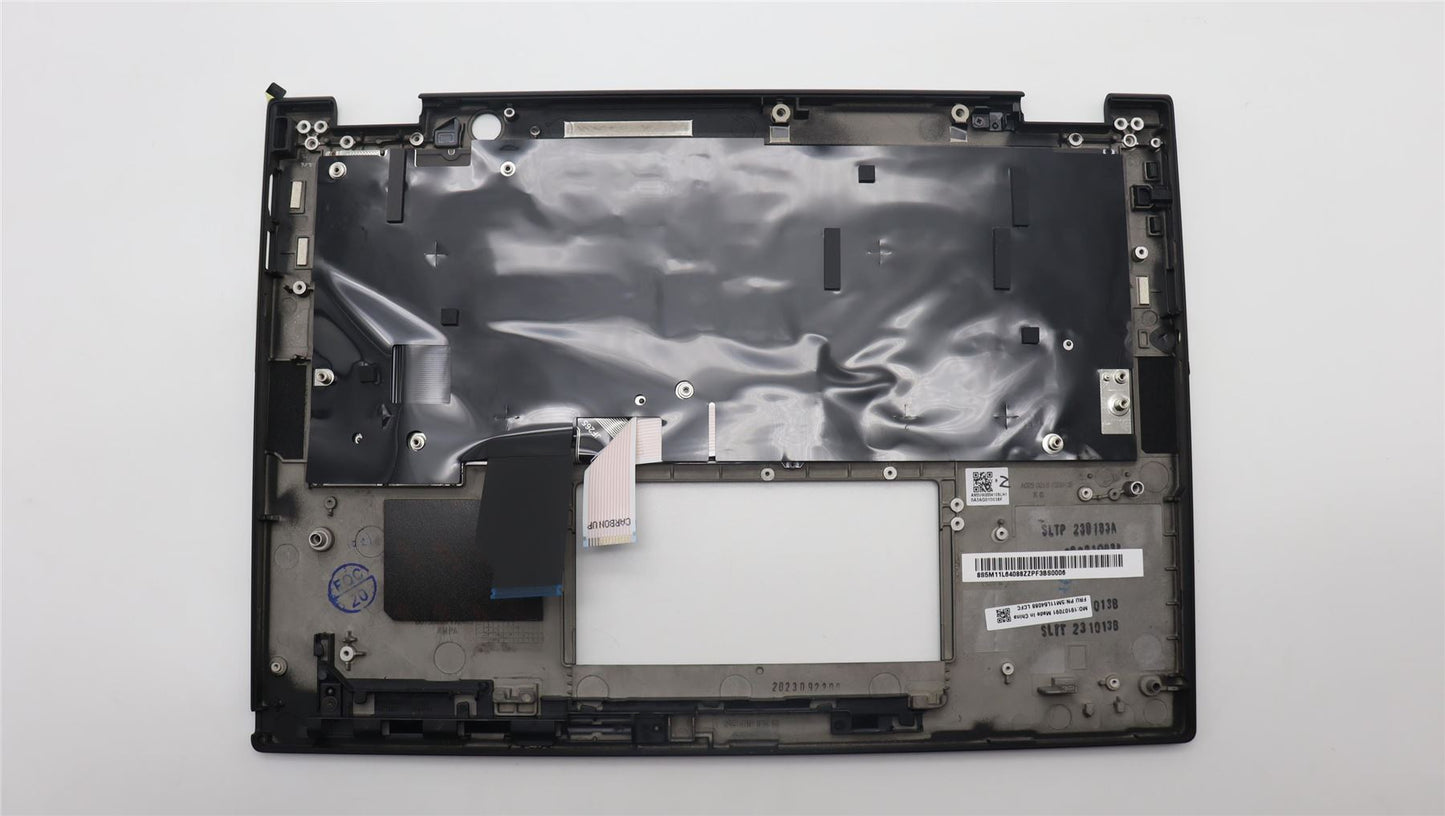 Lenovo ThinkPad X13 Gen 4 Keyboard Palmrest Top Cover Bulgarian Black 5M11L64088