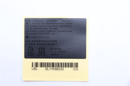 Lenovo LABEL GEO LABEL KIT,ZS3 5L11L47295
