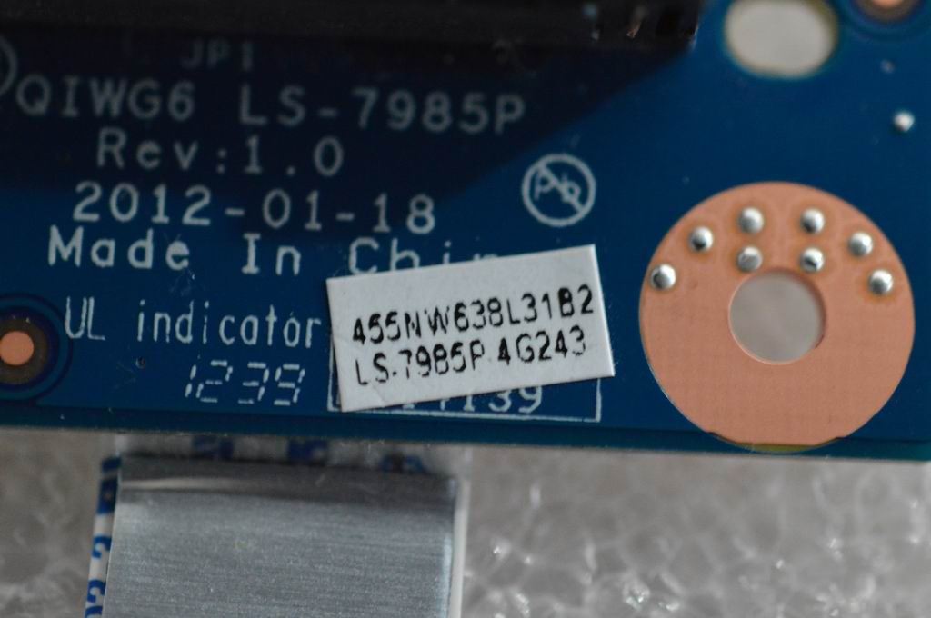 Lenovo QAWGF ODD Optical Drive Board 90202050