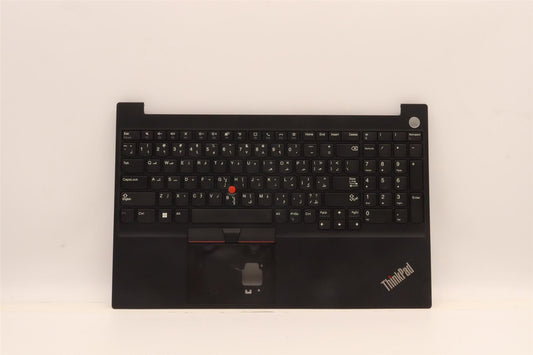 Lenovo ThinkPad E15 2 Keyboard Palmrest Top Cover Arabic Black 5M11A35867