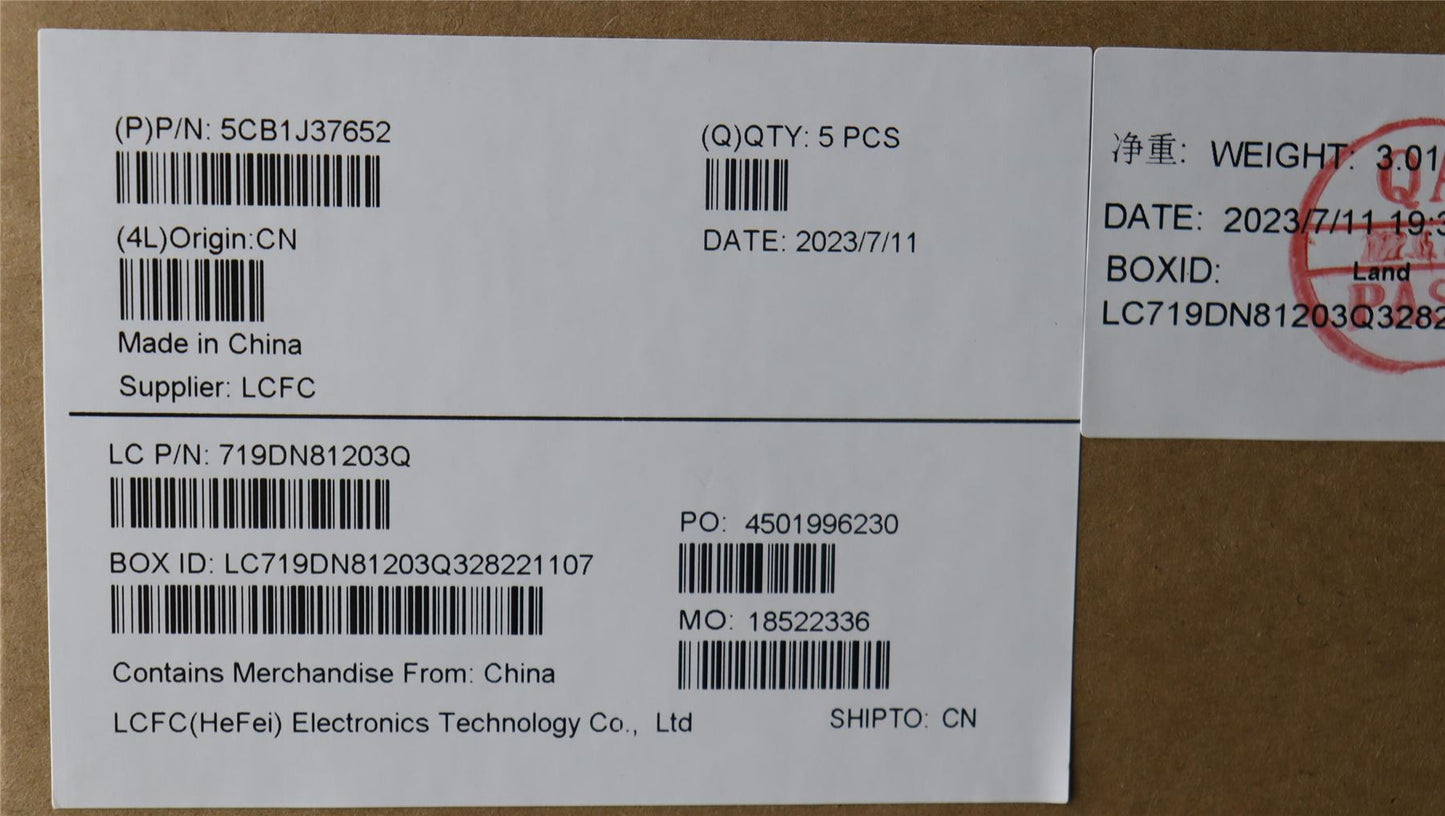 Lenovo IdeaPad 1 14IGL7 Palmrest Cover Touchpad Keyboard US Europe 5CB1J37652