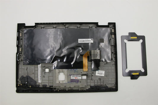 Lenovo Yoga X390 Palmrest Cover Keyboard German Black 02HL518