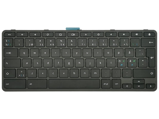 Acer Chromebook Spin R721T Keyboard Nordic Black NK.I111S.08L