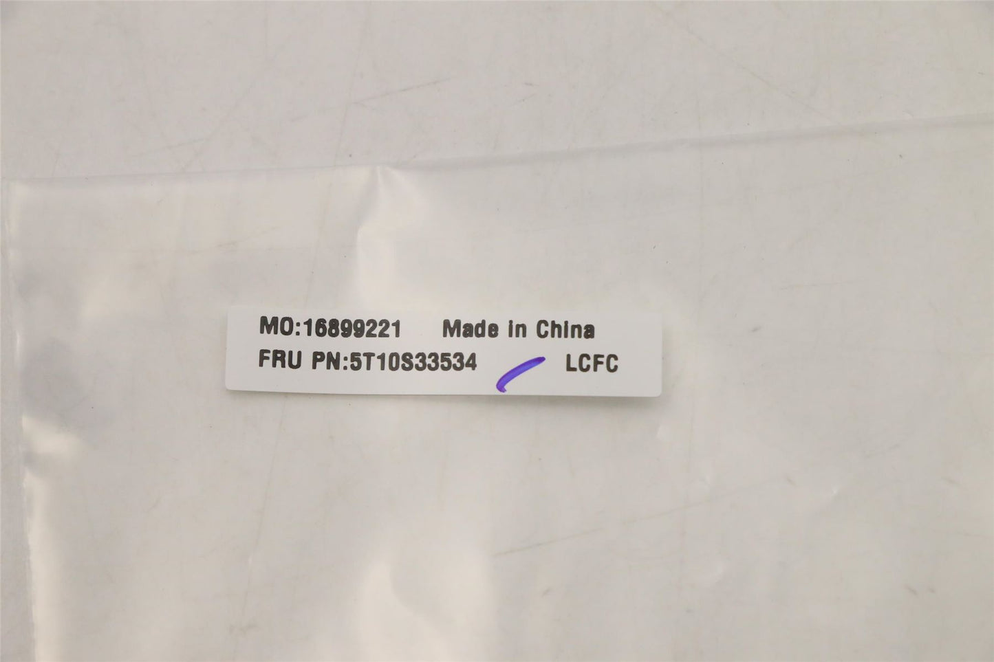 Lenovo TAPE Mylar L82QE RF ABSORBER 5T10S33534