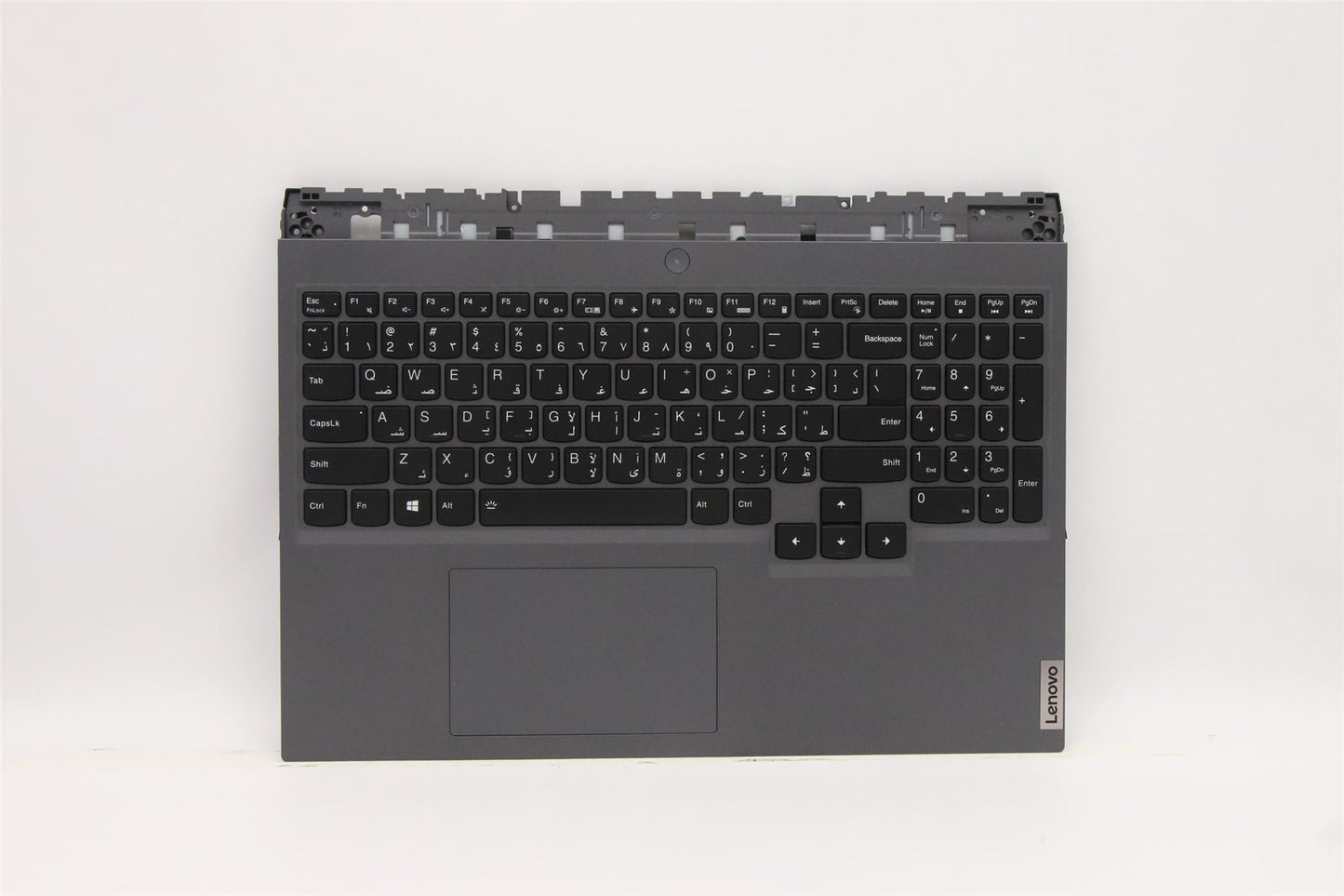 Lenovo 5 16ITH6H Palmrest Cover Touchpad Keyboard Arabic Slate Grey 5CB1D05228
