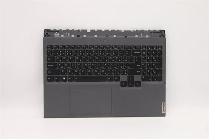 Lenovo 5 16ITH6H Palmrest Cover Touchpad Keyboard Arabic Slate Grey 5CB1D05228