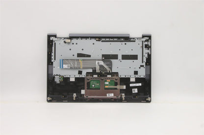 Lenovo Yoga 7-14ITL5 Keyboard Palmrest Top Cover Czech Grey 5CB1A16225