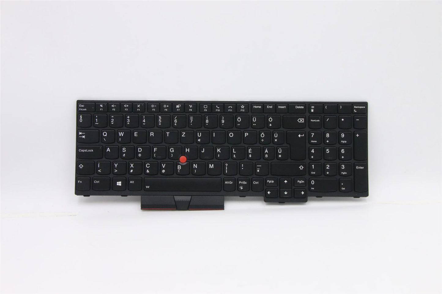 Lenovo ThinkPad P15s 1 P15s 2 T15 2 T15 Keyboard Hungarian Black 5N20V78013