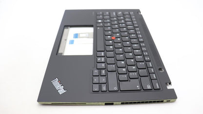 Lenovo ThinkPad T14s Gen 4 Keyboard Palmrest Top Cover Danish Black 5M11J05874