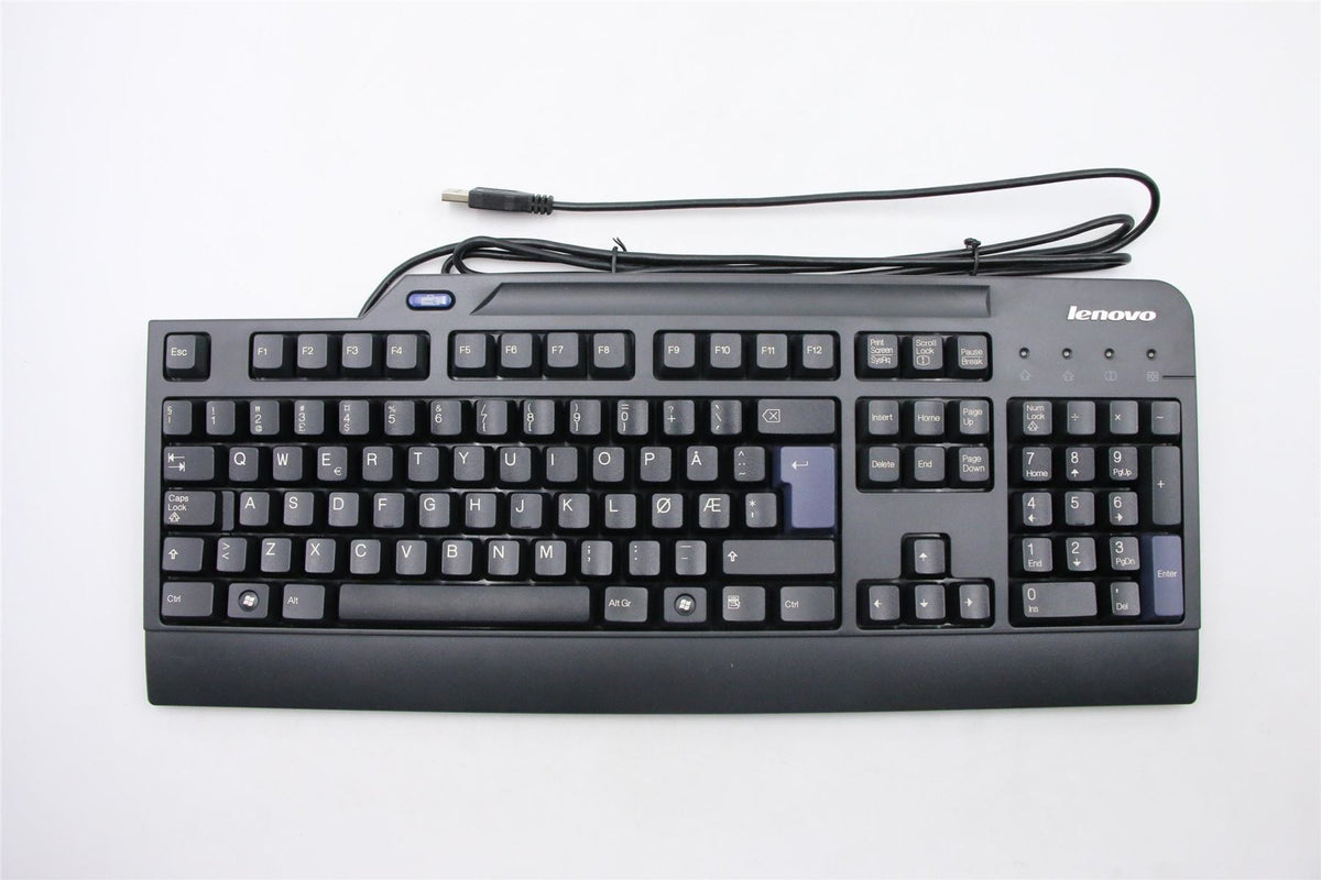 Lenovo USB SmartCard Norwegian- Keyboard 03X8124