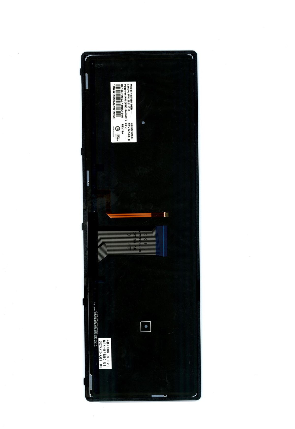 Lenovo DFT6B1HEB102KeyBlkKeySlvFrameBL KBD Keyboard 25211312