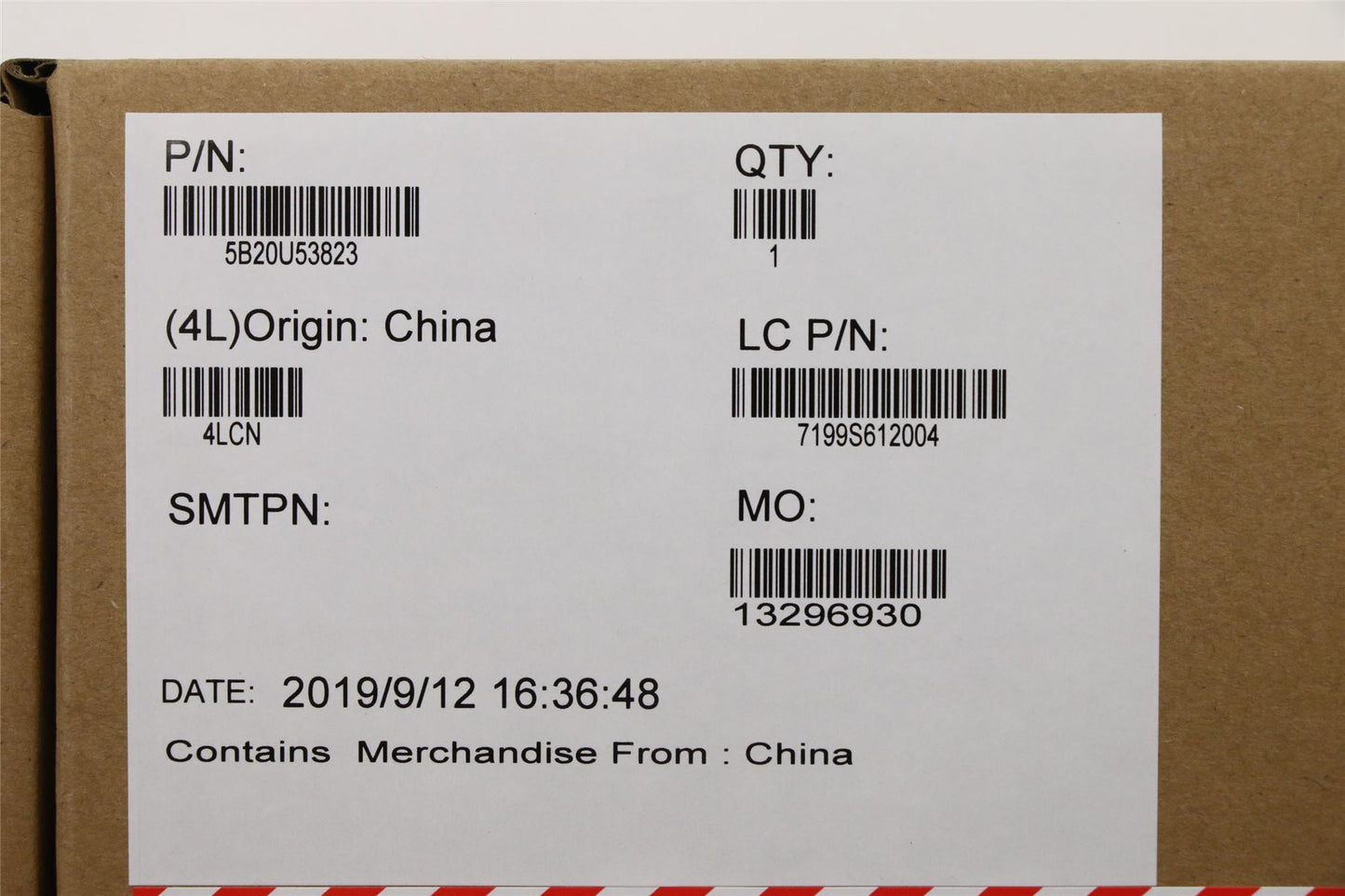 Lenovo MB FRU NO DPK N/PCB 5B20U53823