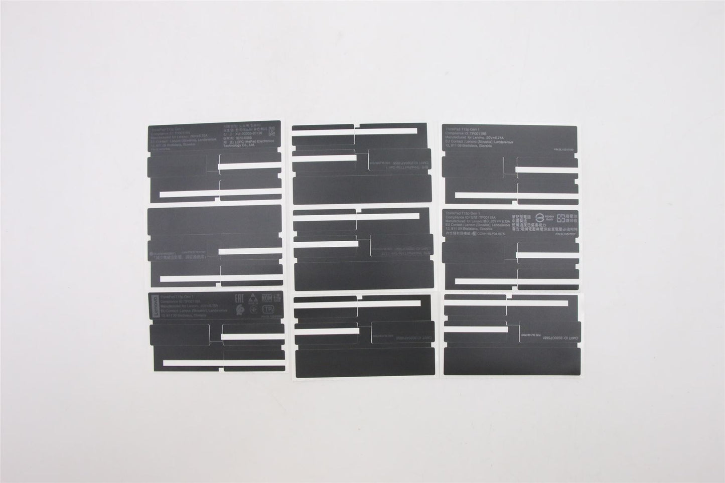 Lenovo LABEL FRU Label kits 5L10V15330