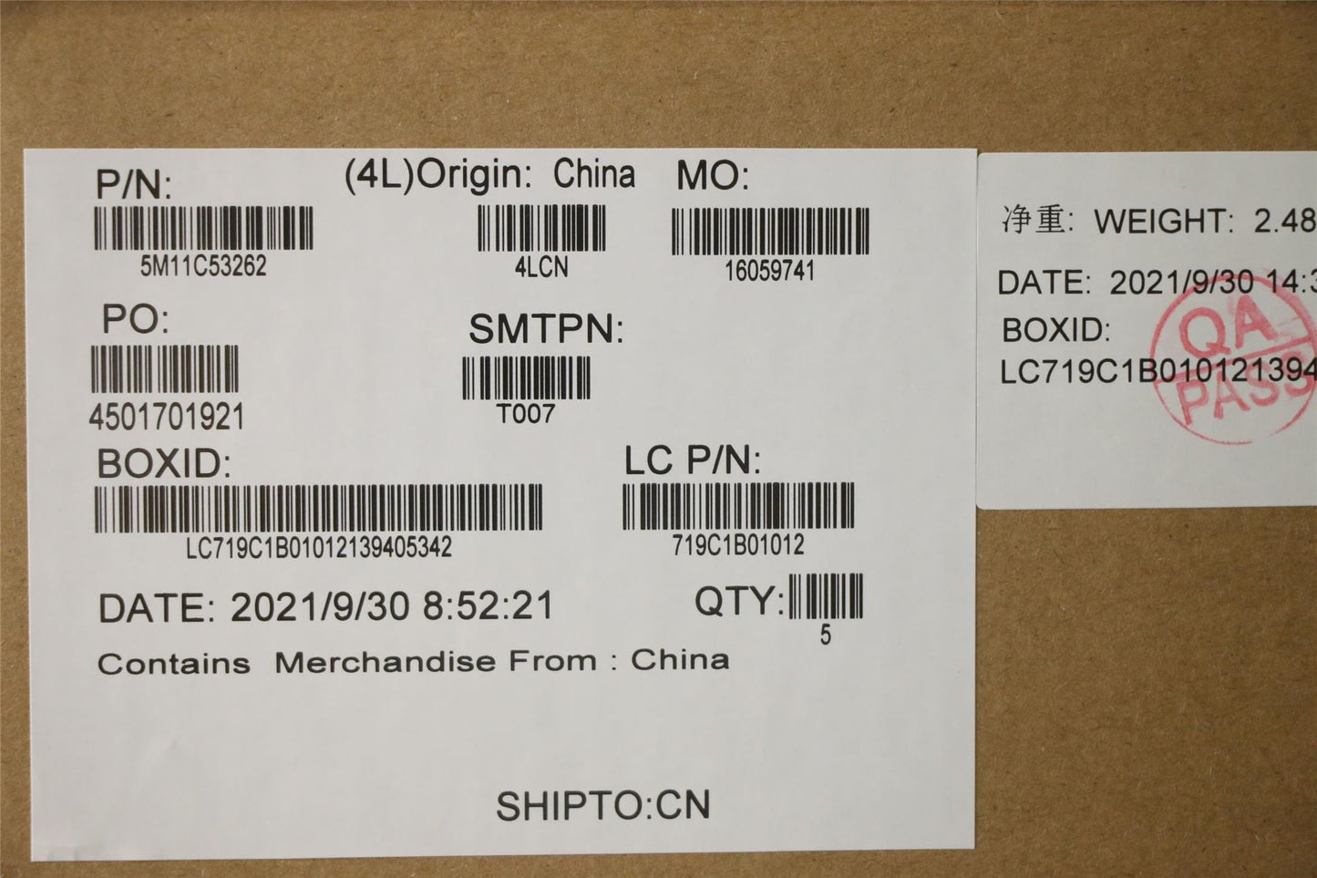 Lenovo Carbon X1 9th Keyboard Palmrest Top Cover UK Euro Black 5M11C53262