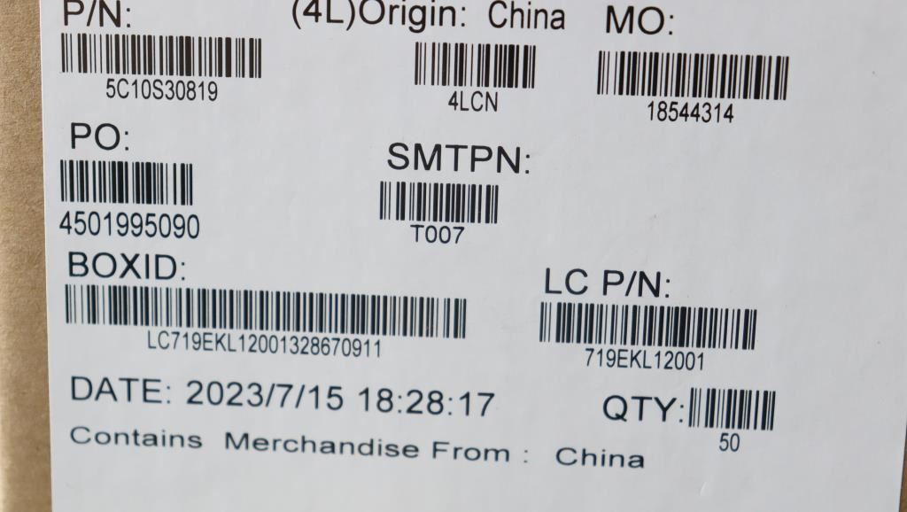 Lenovo Cable L 83AA IO/B HGX 5C10S30820