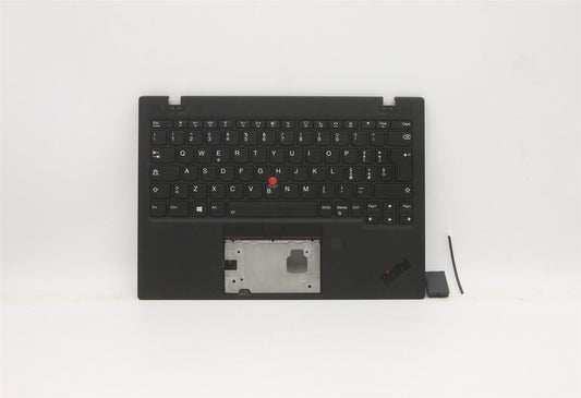 Lenovo ThinkPad X1 Gen 1 Keyboard Palmrest Top Cover Italian Black 5M11B38328