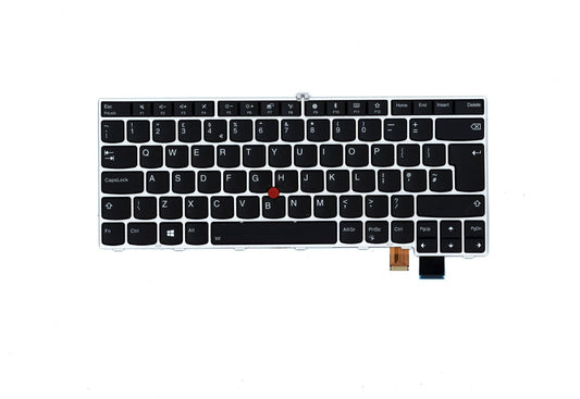 Lenovo ThinkPad 13 2 Keyboard UK Silver Backlit 01EN875