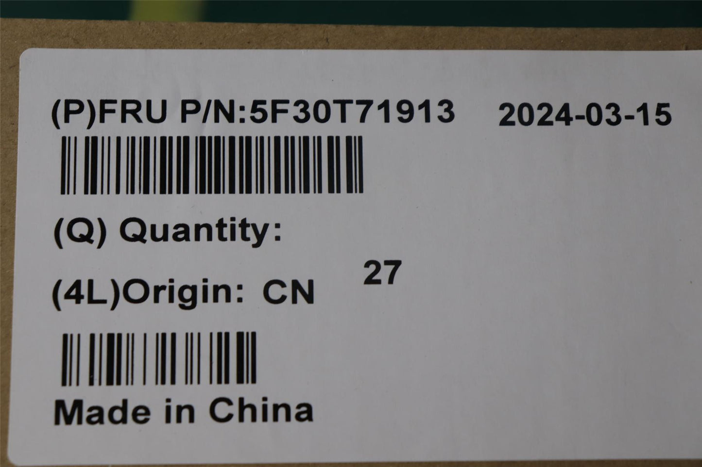 Lenovo FP C 83G1 5F30T71913