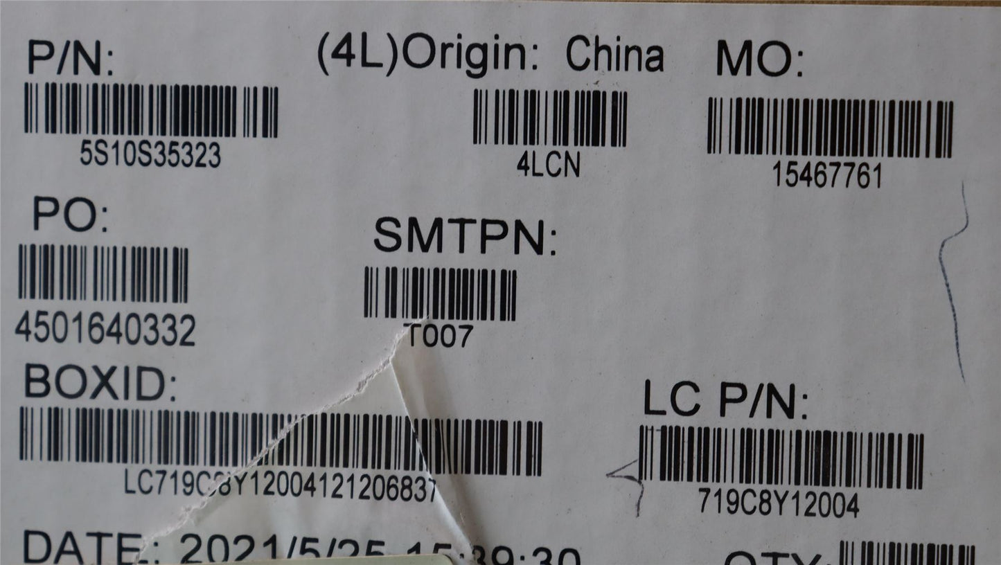 Lenovo SCREW SCREW L 20YM M2X6 5S10S35323