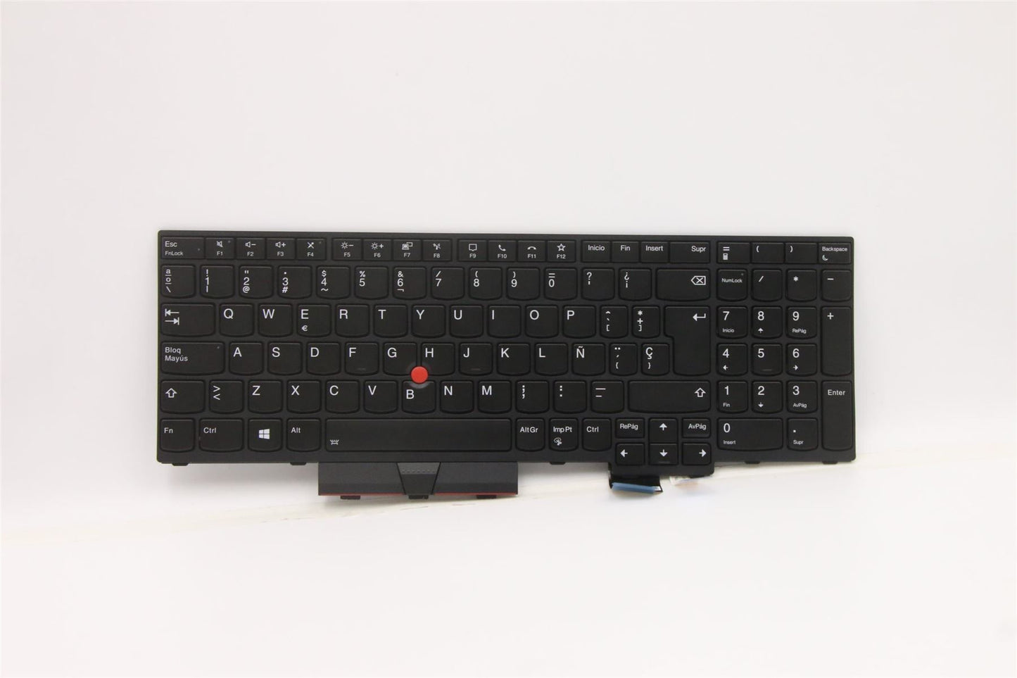 Lenovo ThinkPad T15g 2 P15 2 Keyboard Spanish Black Backlit 5N21B44337
