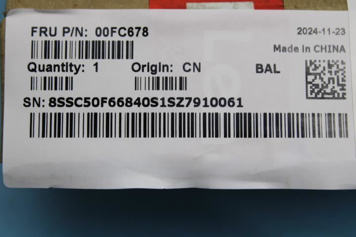 Lenovo PDB Distribution Power Board 00FC678