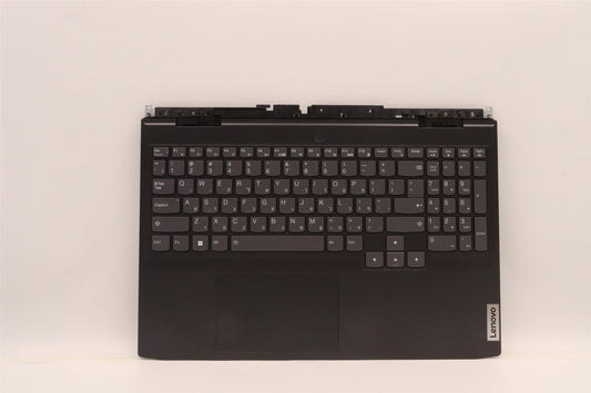 Lenovo IdeaPad 3 15IAH7 Palmrest Cover Touchpad Keyboard Hebrew Black 5CB1H89919