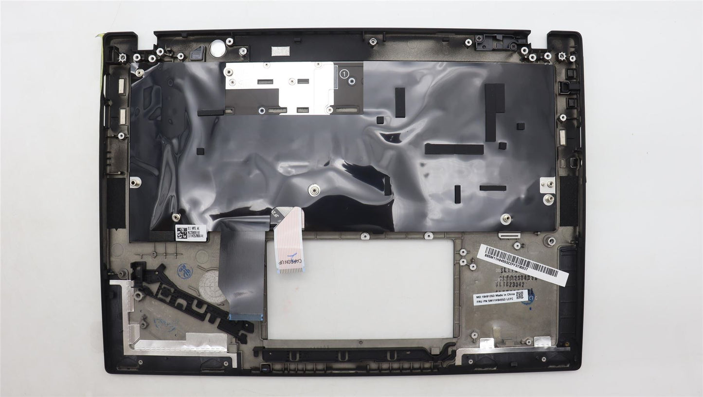 Lenovo ThinkPad X13 Gen 4 Keyboard Palmrest Top Cover Slovenian Black 5M11H94552