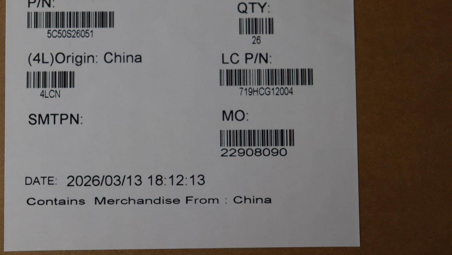 Lenovo CARDPOP L 83SE PMIC BD EDO Microphone Board 5C50S26051