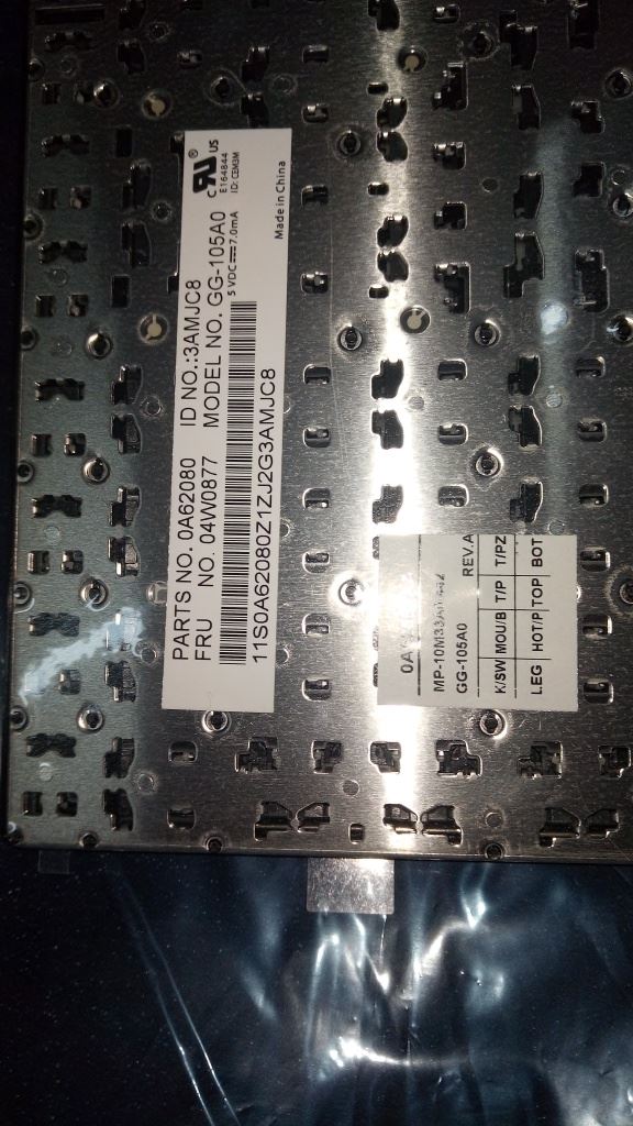 Lenovo GG-KBD ARA Arabic Keyboard 04W0841
