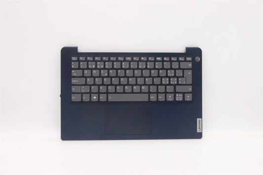 Lenovo IdeaPad 3-14ALC6 Palmrest Cover Touchpad Keyboard Swiss Blue 5CB1B97640