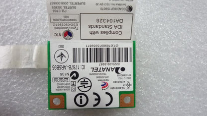 Lenovo Cbt AR9285 HB95 BGN Quanta NB WiFi WLAN Antenna Board 20002337