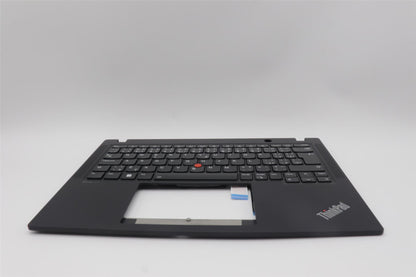 Lenovo ThinkPad X13 Gen 4 Keyboard Palmrest Top Cover Black Backlit 5M11H94372
