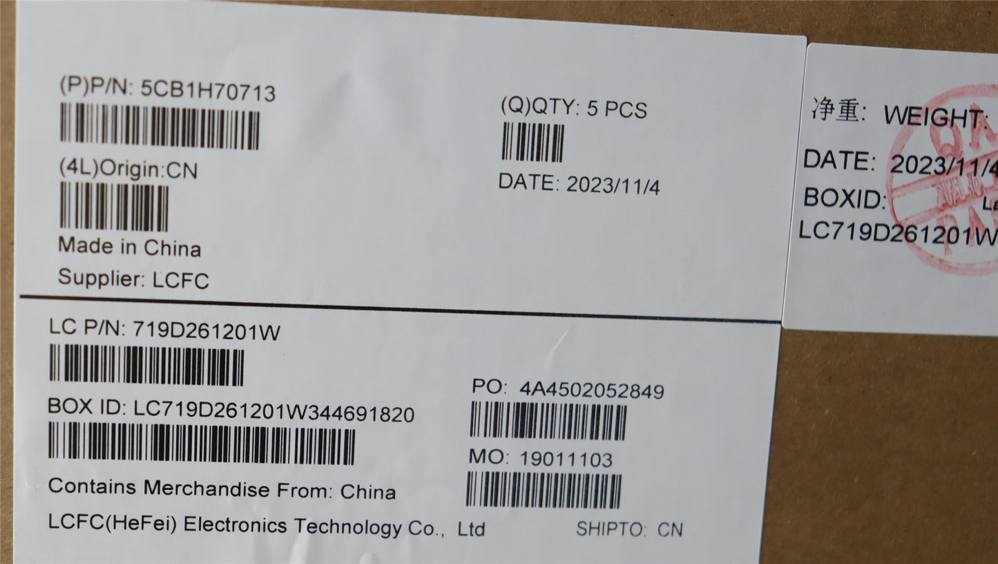 Lenovo COVER Upper Case ASM_THAI L82R4 NFPCG 5CB1H70713