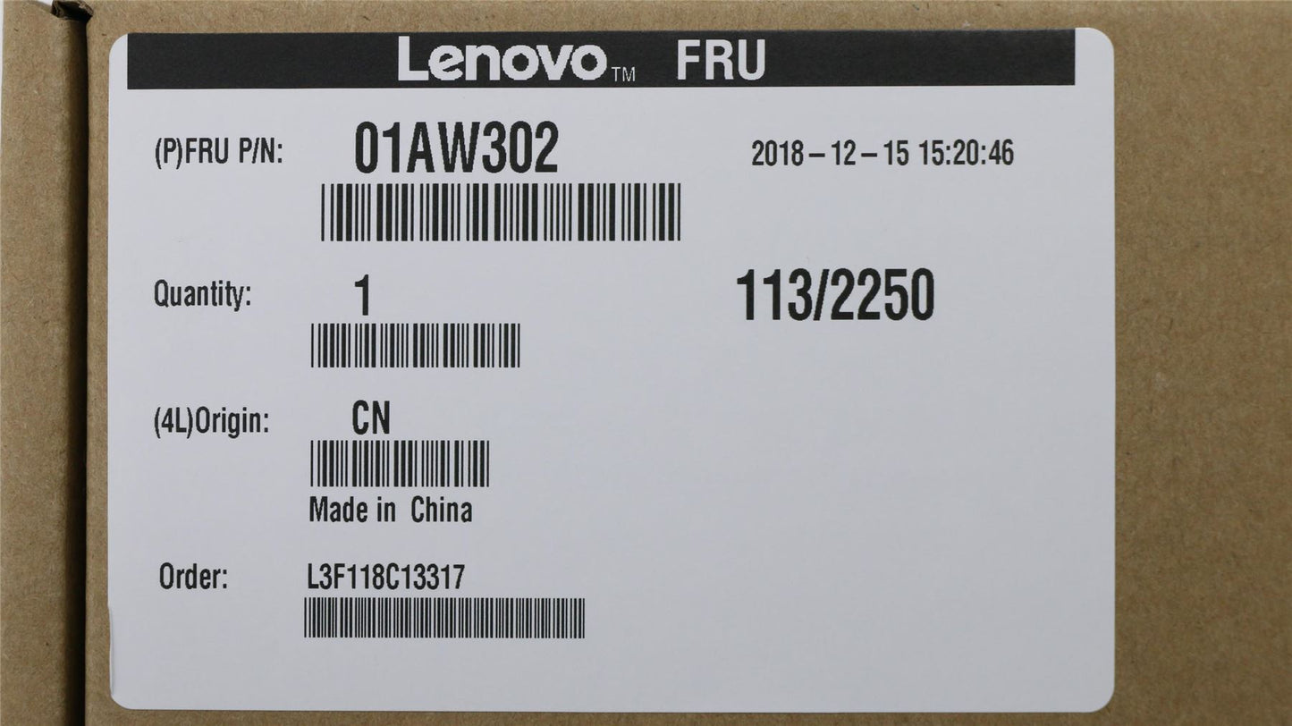 Lenovo ThinkPad T460 Palmrest Top Cover Housing Black 01AW302