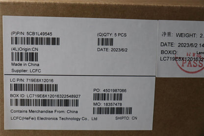 Lenovo COVER Upper Case ASM_NORDIC L83BU SG 5CB1L49545