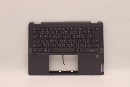 Lenovo IdeaPad 5 14IAU7 Keyboard Palmrest Top Cover Arabic Grey 5CB1H79892