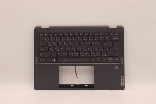 Lenovo IdeaPad 5 14IAU7 Keyboard Palmrest Top Cover Arabic Grey 5CB1H79892