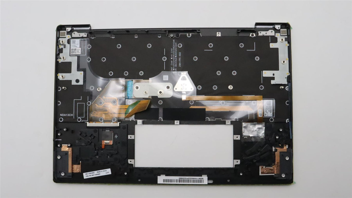 Lenovo ThinkPad Z13 Gen 1 Keyboard Palmrest Top Cover Arabic Backlit 5M11H94922