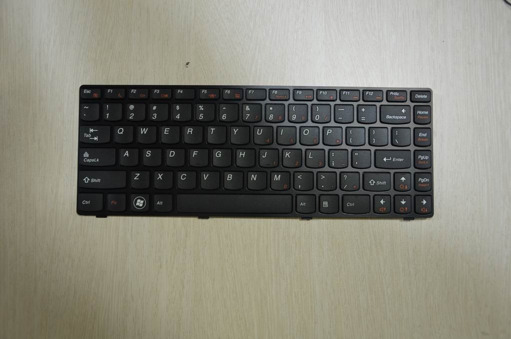 Lenovo DF T2T7 84KEY Black frame KBD US English Keyboard 25204432