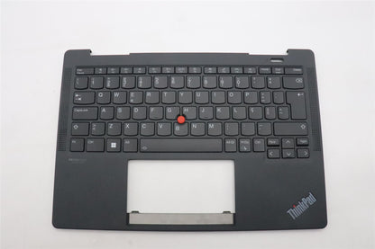 Lenovo ThinkPad X13s Keyboard Palmrest Top Cover Portuguese Black 5M11J12746