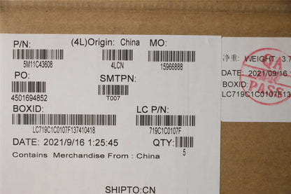 Lenovo MECH_ASM KB C EUROENG BKLT(PMX)PT US BK 5M11C43608