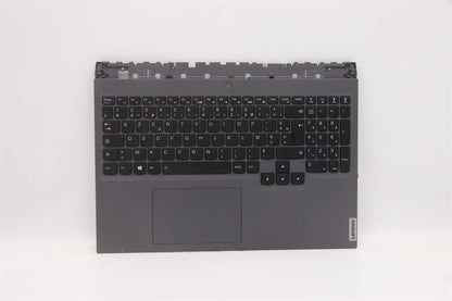 Lenovo 5 16ITH6 Palmrest Cover Touchpad Keyboard French Slate Grey 5CB1D09626