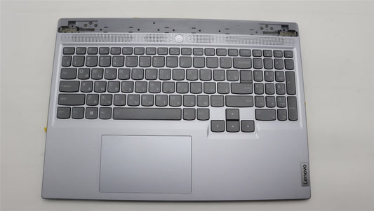 Lenovo Slim 5 16IRH8 5 16APH8 Palmrest Cover Touchpad Keyboard Silver 5CB1L60111