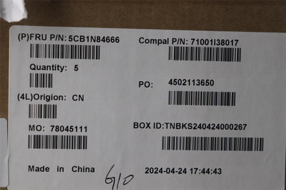 Lenovo Upper Case ASM HUN C 83DH LGBL 5CB1N84666