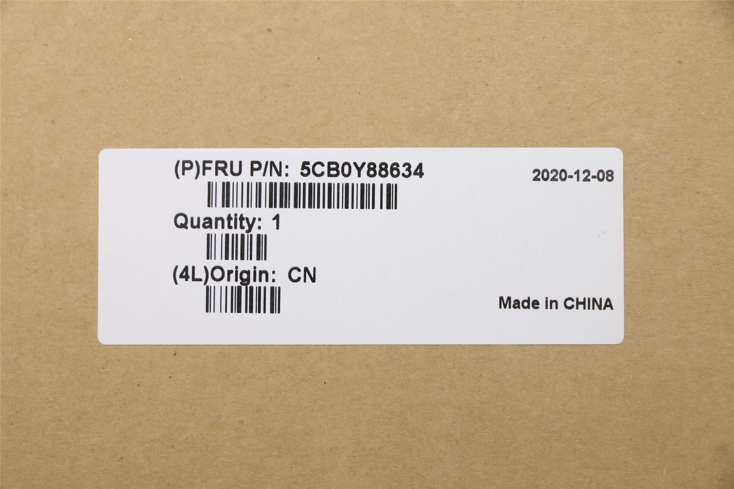 Lenovo Upper C81YH PL_BLK FP BLKB_SPN 5CB0Y88634