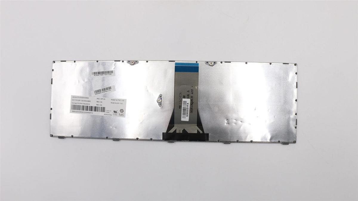 Lenovo Z51-70 IdeaPad 500-15ACZ 500-15ISK Keyboard German Silver 5N20H03532