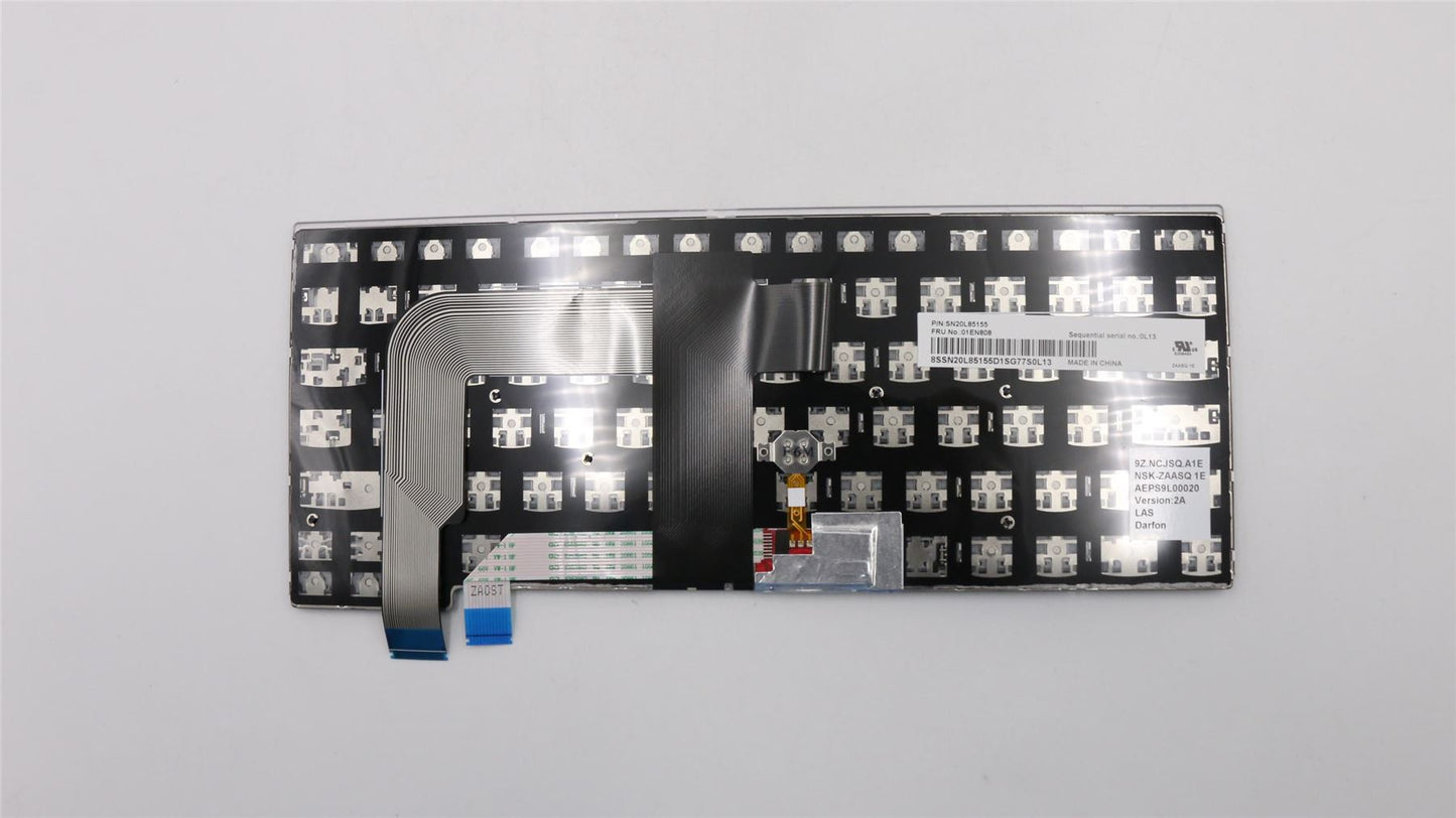Lenovo NB_KYB Bell2 SLV KBD,LAS,CHY 01EN767