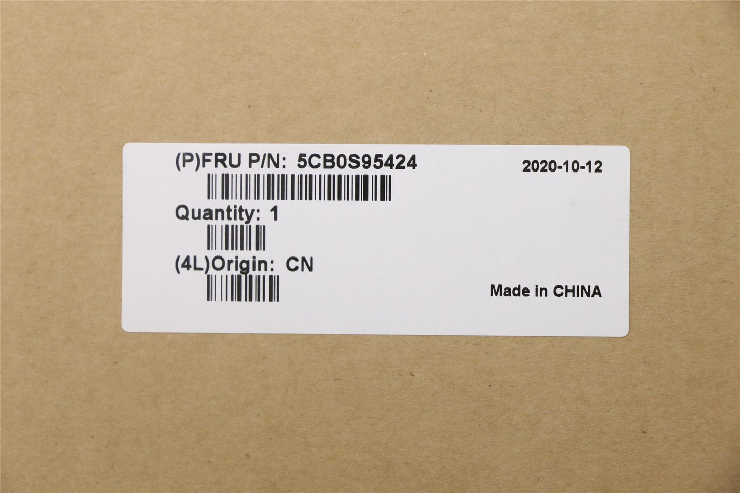 Lenovo FRU COVER C_COVER_EP_SUB_ASSY 5CB0S95424