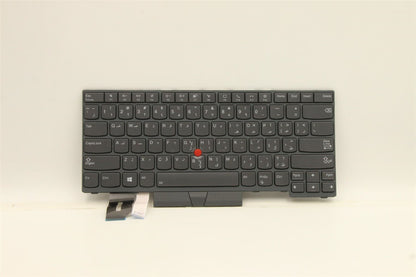 Lenovo ThinkPad T14 Gen 2 P14s Gen 2 Keyboard Arabic Grey Backlit 5N21B08345