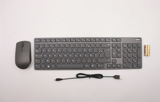 Lenovo Yoga A940-27ICB Wireless Keyboard Mouse French Grey 01AH880